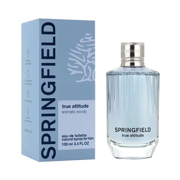 SPRINGFIELD Eau de toilette para hombre con vaporizador en spray SPRINGFIELD True Attitude 100 ml. - 0.1 l - Imagen del producto en Findit