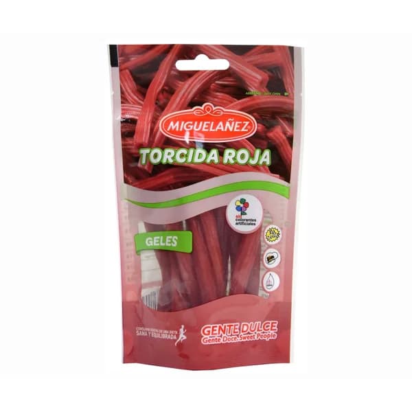 MIGUELAÑEZ Regaliz rojo 70 gr. - 0.07 kg - Imagen del producto en Findit