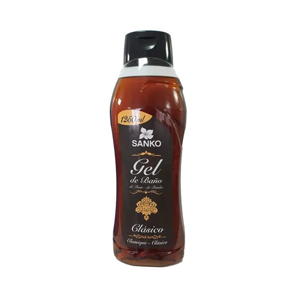 SANKO Gel para baño o ducha para todo tipo de pieles SANKO Clásico 1250 ml. - 1.25 l - Imagen del producto en Findit