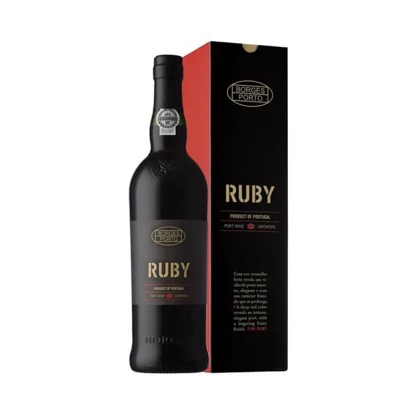 BORGES PORTO Vino Oporto Ruby botella 75 cl. - 1 ud - Imagen del producto en Findit