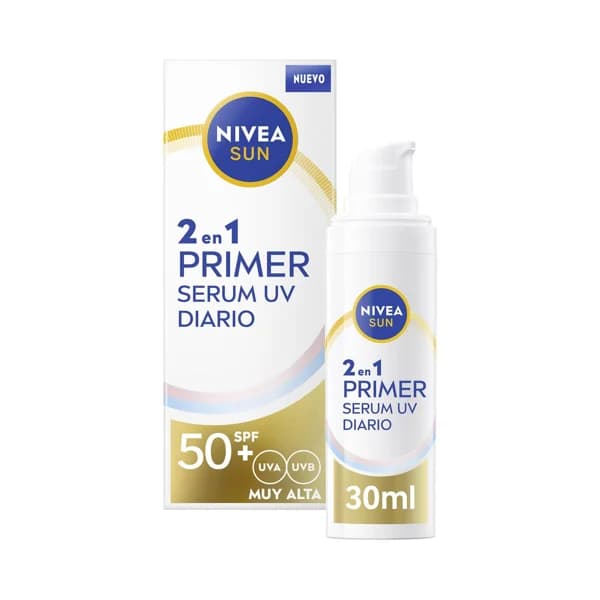 NIVEA Sun Sérum UV facial diario con FPS 50+ (muy alto) 30 ml. - 1 ud - Imagen del producto en Findit