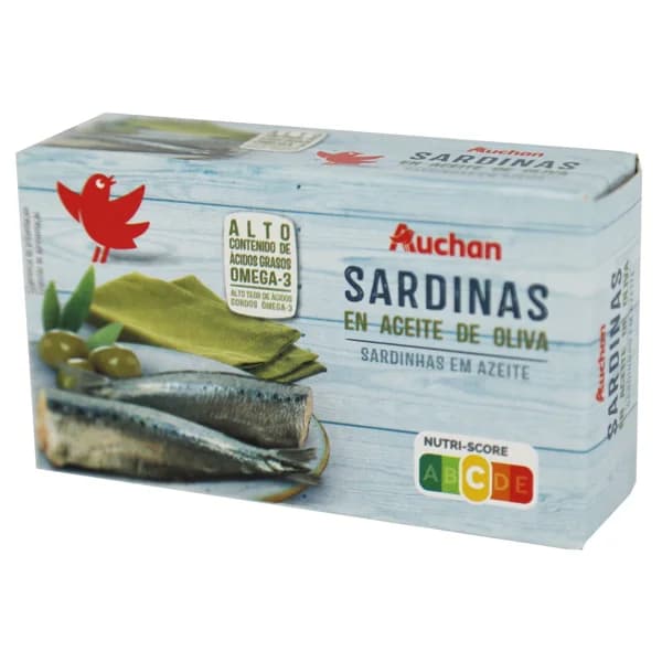 PRODUCTO ALCAMPO Sardinas en aceite de oliva 84 g. - 0.08 kg - Imagen del producto en Findit
