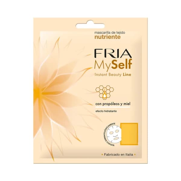 FRIA Mascarilla de tejido nutriente con efecto hidratante y propóleos y miel FRIA My self. - 1 ud - Imagen del producto en Findit