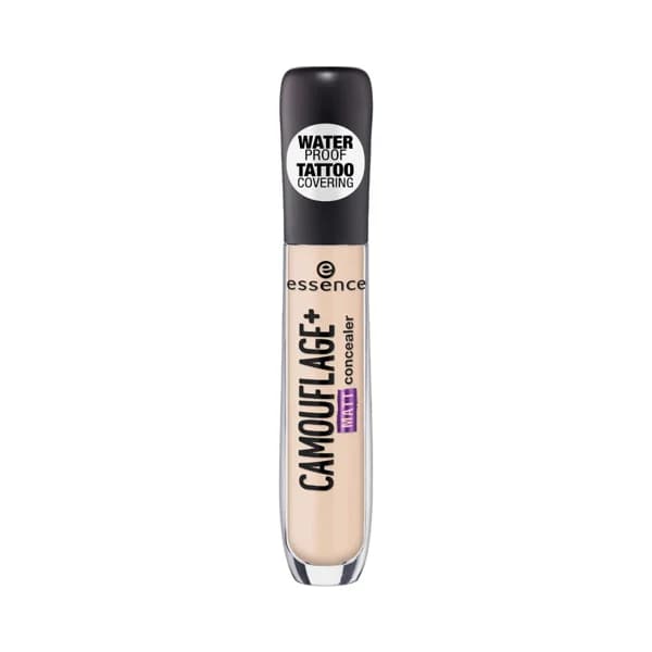 ESSENCE  Camouflage+ matt   tono 23 Warm sand  Maquillaje corrector waterproof de larga duración y efecto mate. - 1 ud - Imagen del producto en Findit