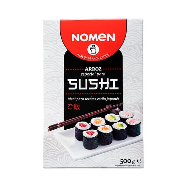 NOMEN Arroz sushi 500 gr - 0.5 kg - Imagen del producto en Findit