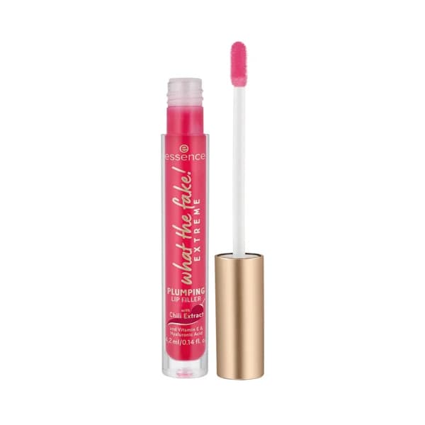 ESSENCE What the fake! tono extreme Brillo de labios con efecto voluminizador, con ácido hialurónico y vitamina E, con acabado brillante. - 1 ud - Imagen del producto en Findit