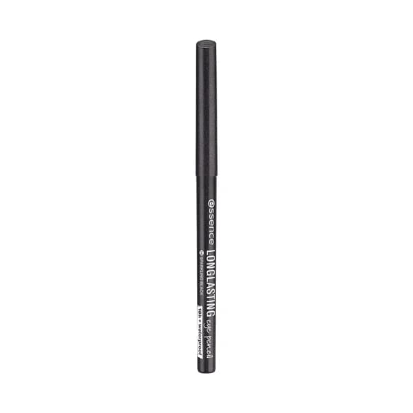 ESSENCE  Long lasting tono 34 Sparkling black  Lápiz de ojos resistente al agua y larga duración (18h). - 1 ud - Imagen del producto en Findit