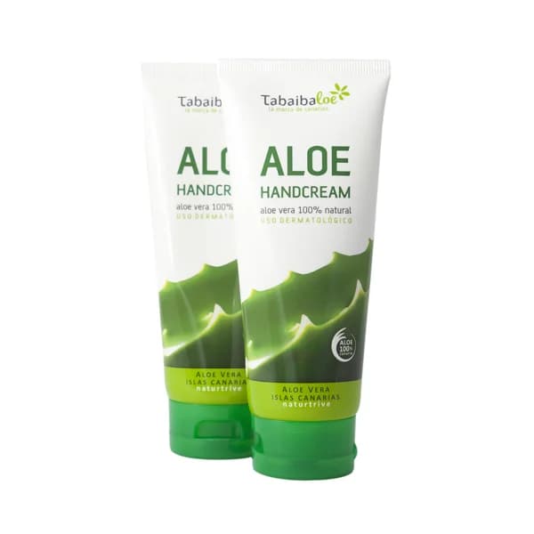 TABAIBA Crema de manos con aloe vera 100% natural TABAIBA 2 x 100 ml. - 0.2 l - Imagen del producto en Findit