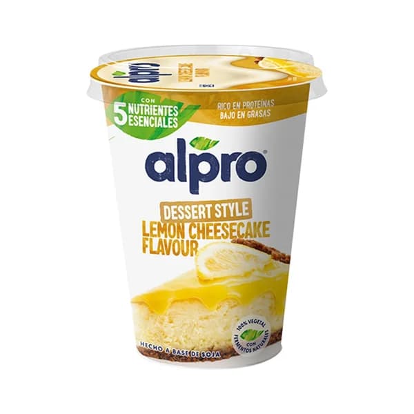 Yogur Soja Limón Chesecake 400G - 0.4 kg - Imagen del producto en Findit