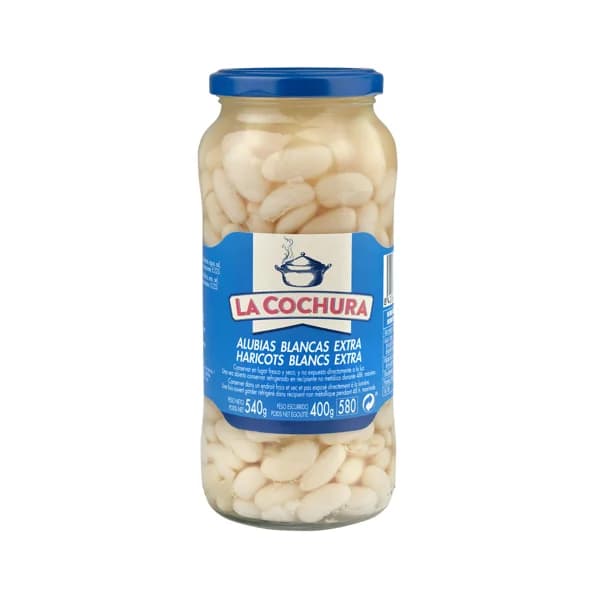 LA COCHURA Alubia blanca cocida LA COCHURA 400 g. - 0.4 kg - Imagen del producto en Findit