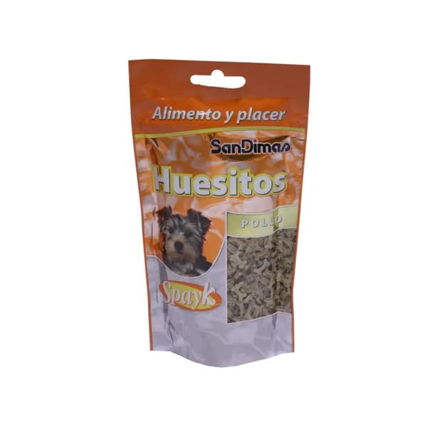 SANDIMAS Snacks para perros con sabor a pollo con forma de huesitos SANDIMAS SPAYK 60 g. - 0.06 kg - Imagen del producto en Findit