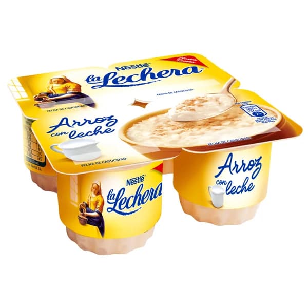 LA LECHERA Arroz con leche LA LECHERA de Nestlé 4 x 115 g. - 0.46 kg - Imagen del producto en Findit