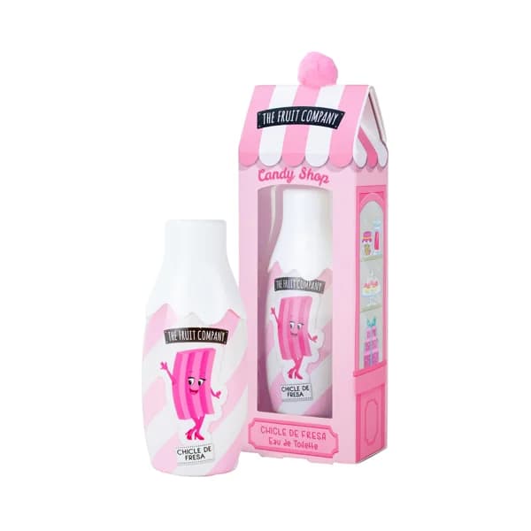 THE FRUIT COMPANY Eau de toilette para mujer con vaporizador en spray y fragancia a chicle de fresa 40 ml. - 1 ud - Imagen del producto en Findit