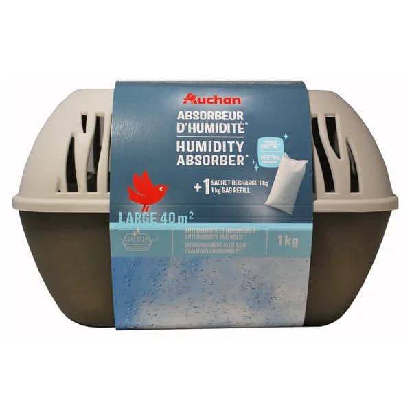 Absorbedor de humedad con recambio, 1KG. PRODUCTO ALCAMPO. - 1 ud - Imagen del producto en Findit