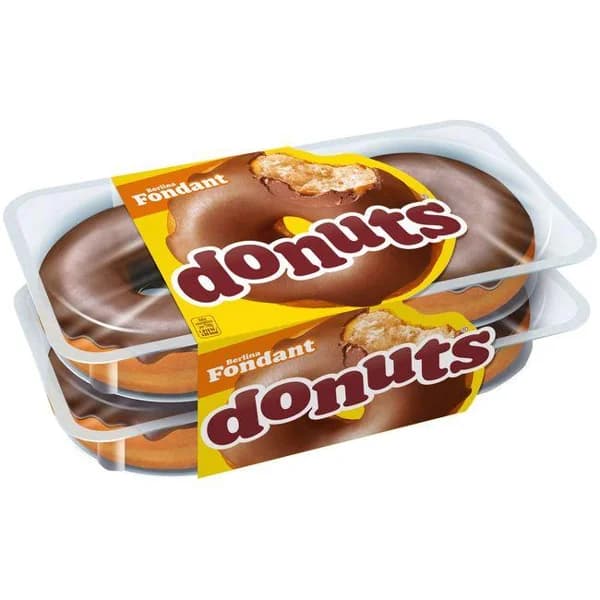 Donuts Fondant PANRICO, 4 uds, paquete 240 g - 1 ud - Imagen del producto en Findit