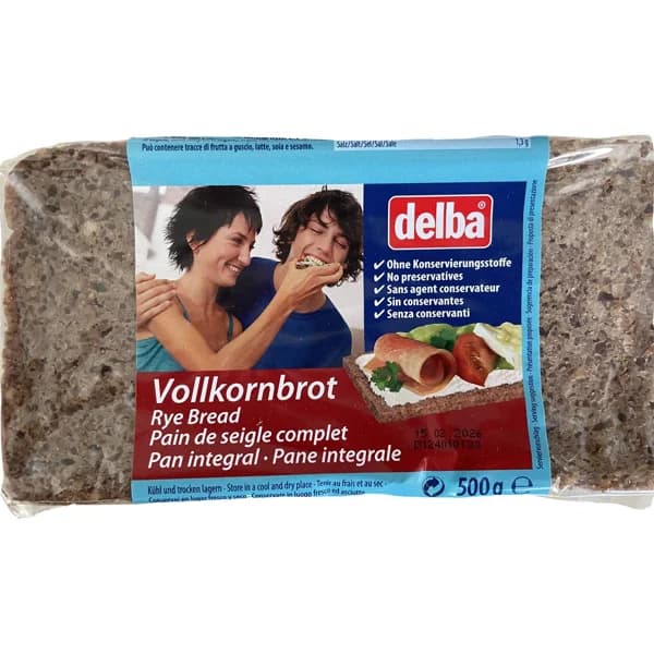 Pan Integral Vollkornbrot - 0.5 kg - Imagen del producto en Findit
