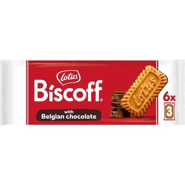 Galletas Chocolate Biscoff P-6 - 0.11 kg - Imagen del producto en Findit