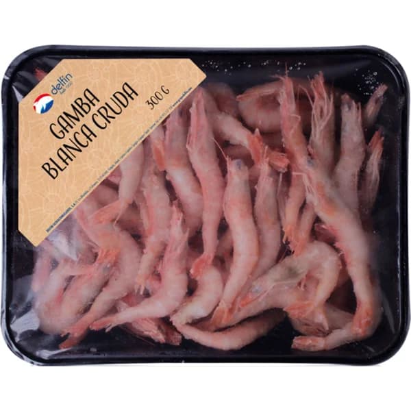 Gamba Blanca Cruda - 0.3 kg - Imagen del producto en Findit