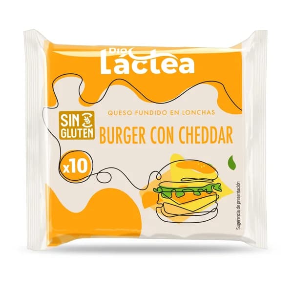 Queso fundido burger con cheddar Dia Láctea bolsa 200 g - 0.2 kg - Imagen del producto en Findit