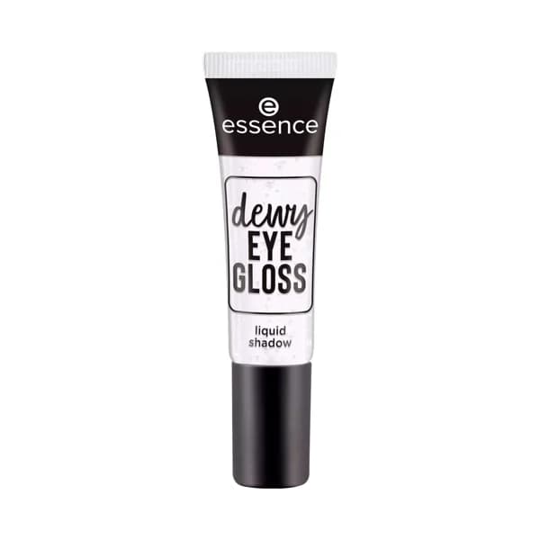 ESSENCE Dewy eye gloss tono 01 Crystal clear Sombra de ojos líquida, textura brillante y tono translúcido. - 1 ud - Imagen del producto en Findit