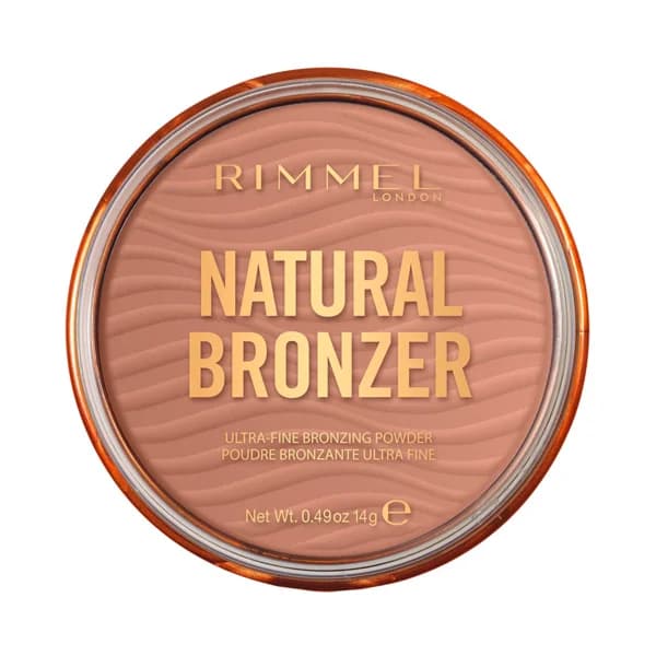 RIMMEL Natural bronzer tono 001 Maquillaje en polvo, con efecto bronceado y con acabado natural. - 1 ud - Imagen del producto en Findit