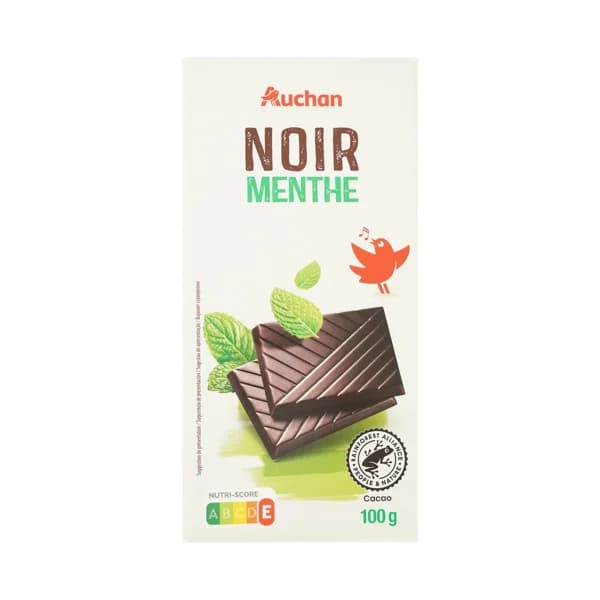PRODUCTO ALCAMPO Chocolate negro con menta tableta 100 g. - 0.1 kg - Imagen del producto en Findit