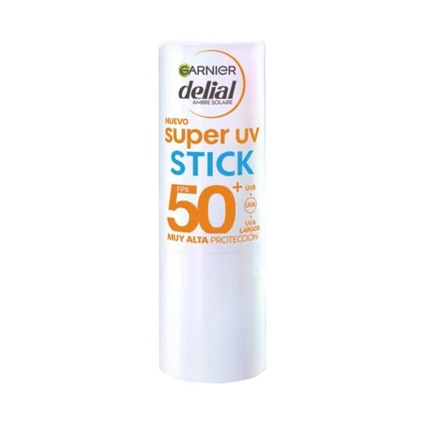DELIAL Super uv de Garnier Protector solar facial en stick con FPS 50+ (muy alto). - 0.05 l - Imagen del producto en Findit