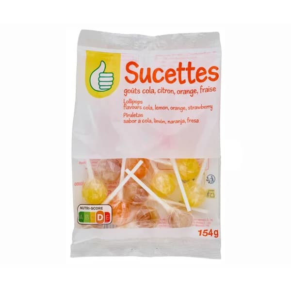 PRODUCTO ALCAMPO Surtido piruletas - 0.15 kg - Imagen del producto en Findit