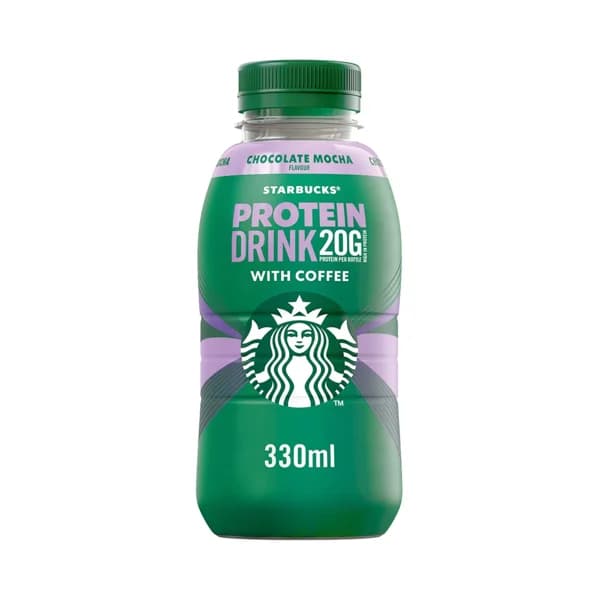 STARBUCKS Bebida de café y proteina (20 g) sabor chocolate 33 cl. - 0.33 l - Imagen del producto en Findit