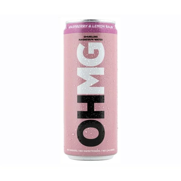 OHMG Agua con gas,magnesio,frambuesa y melisa 250 ml. - 0.25 l - Imagen del producto en Findit