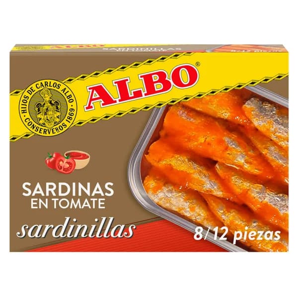 ALBO Sardinilla en tomate 105 g. - 0.11 kg - Imagen del producto en Findit