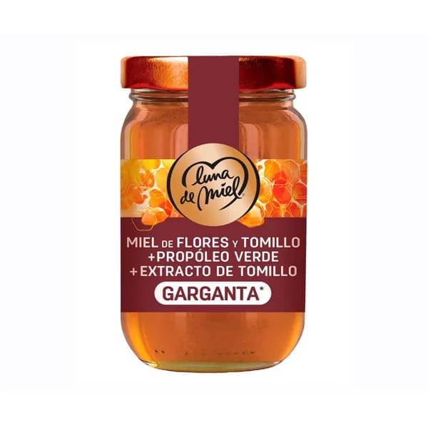 LUNA DE MIEL Miel garganta 180 gr. - 0.18 kg - Imagen del producto en Findit