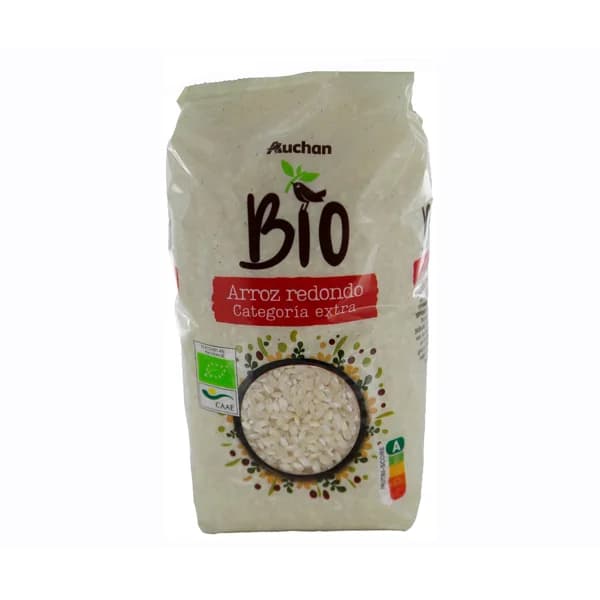 ALCAMPO ECOLÓGICO Arroz redondo categ. extra bio 1 kg. - 1 kg - Imagen del producto en Findit