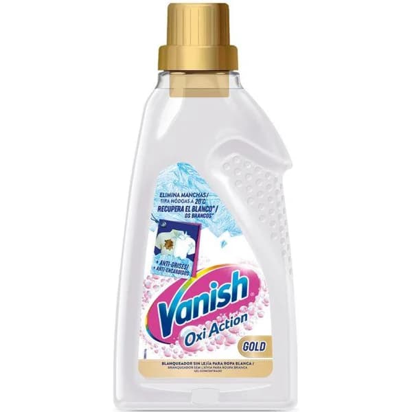 Quitamanchas gel VANISH GOLD OXI WHITE, botella 690 ml - 0.69 l - Imagen del producto en Findit