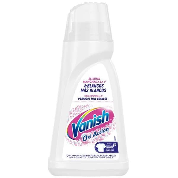 Quitamanchas gel VANISH ACTiVE OXI WHITE, botella 915 ml - 0.92 l - Imagen del producto en Findit