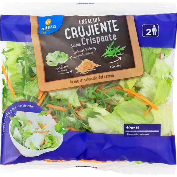 Ensalada Crujiente - 0.2 kg - Imagen del producto en Findit