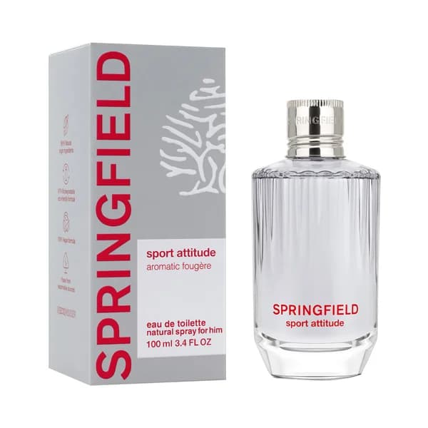 SPRINGFIELD Eau de toilette para hombre con vaporizador en spray SPRINGIELD Sport Attitude 100 ml. - 0.1 l - Imagen del producto en Findit