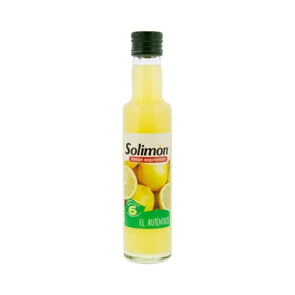 Zumo de limón exprimido SOLIMON 250 ml. - 0.25 l - Imagen del producto en Findit