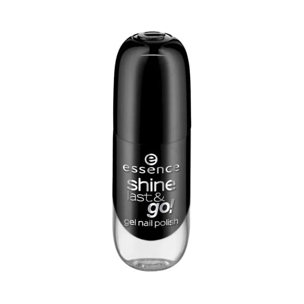 ESSENCEShine last & go! tono 46 Black is back Esmalte de uñas de gel extra brillante de larga duración. - 1 ud - Imagen del producto en Findit