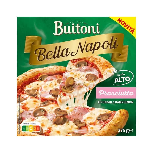 BUITONI BELLA Jamón y champiñones 375g - 0.38 kg - Imagen del producto en Findit