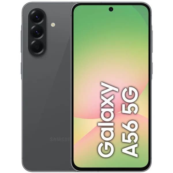Smartphone libre negro 8+128 GB, Galaxy A56 5G SAMSUNG - 56 ud - Imagen del producto en Findit