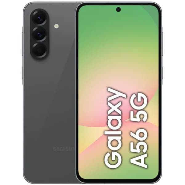 Smartphone libre negro 8+256 GB, Galaxy A56 5G SAMSUNG - 56 ud - Imagen del producto en Findit