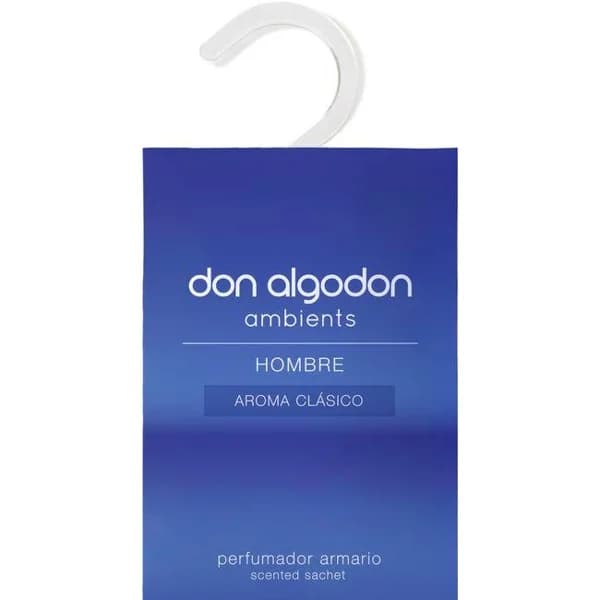 Ambientador de armario clásico hombre DON ALGODÓN, 1 ud - 1 ud - Imagen del producto en Findit