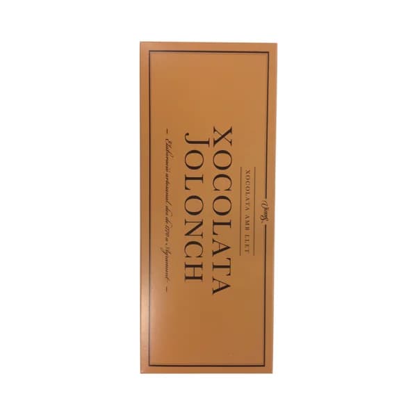 VICENS Jolonch Chocolate con leche 100 g. - 0.1 kg - Imagen del producto en Findit