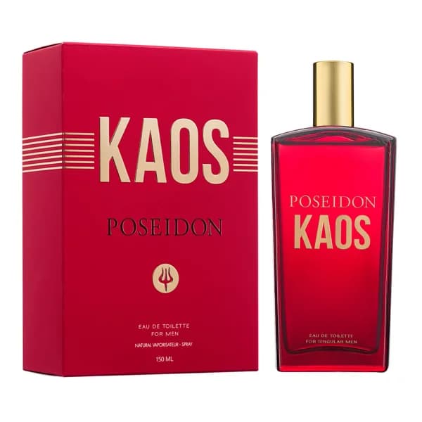 POSEIDON Eau de toilette para hombre con vaporizador en spray POSEIDON Kaos 150 ml. - 0.15 l - Imagen del producto en Findit