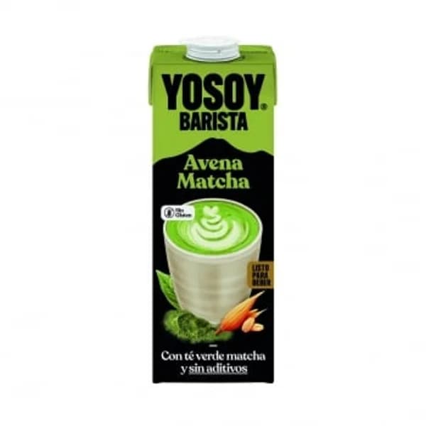 Bebida de avena con té matcha Yosoy sin gluten 1 l. - 1 l - Imagen del producto en Findit