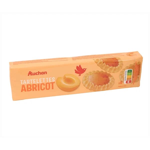 PRODUCTO ALCAMPO Tartaletas con relleno y sabor de albaricoque 150 g. - 0.15 kg - Imagen del producto en Findit