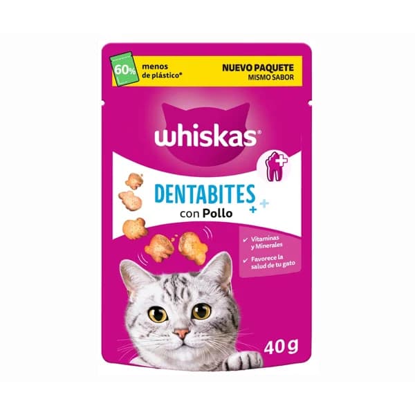 WHISKAS Snacks dentabites 40 gr. - 1 ud - Imagen del producto en Findit