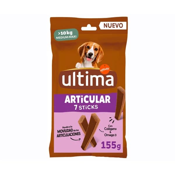 ULTIMA Snack perro medmax articular 155 gr. - 0.16 kg - Imagen del producto en Findit