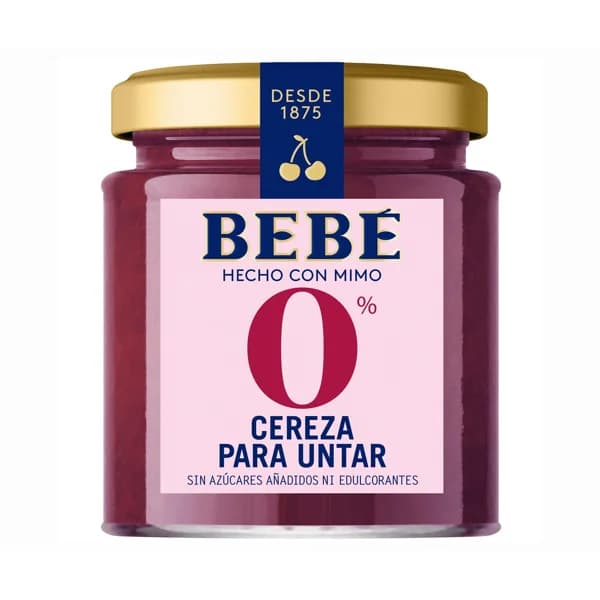 HELIOS Untable 0 % cereza bebe 230 gr. - 0.23 kg - Imagen del producto en Findit